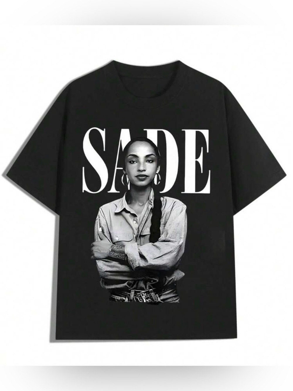 Black Sade Graphic Tee - Women's Casual Top - Picture 1 of 2
